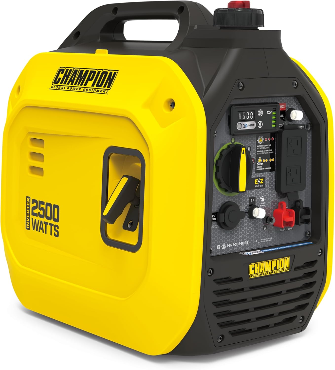 Champion Power Equipment 2500-Watt Ultralight Portable Inverter Generator with Quiet Technology and Free 3-Year Warranty