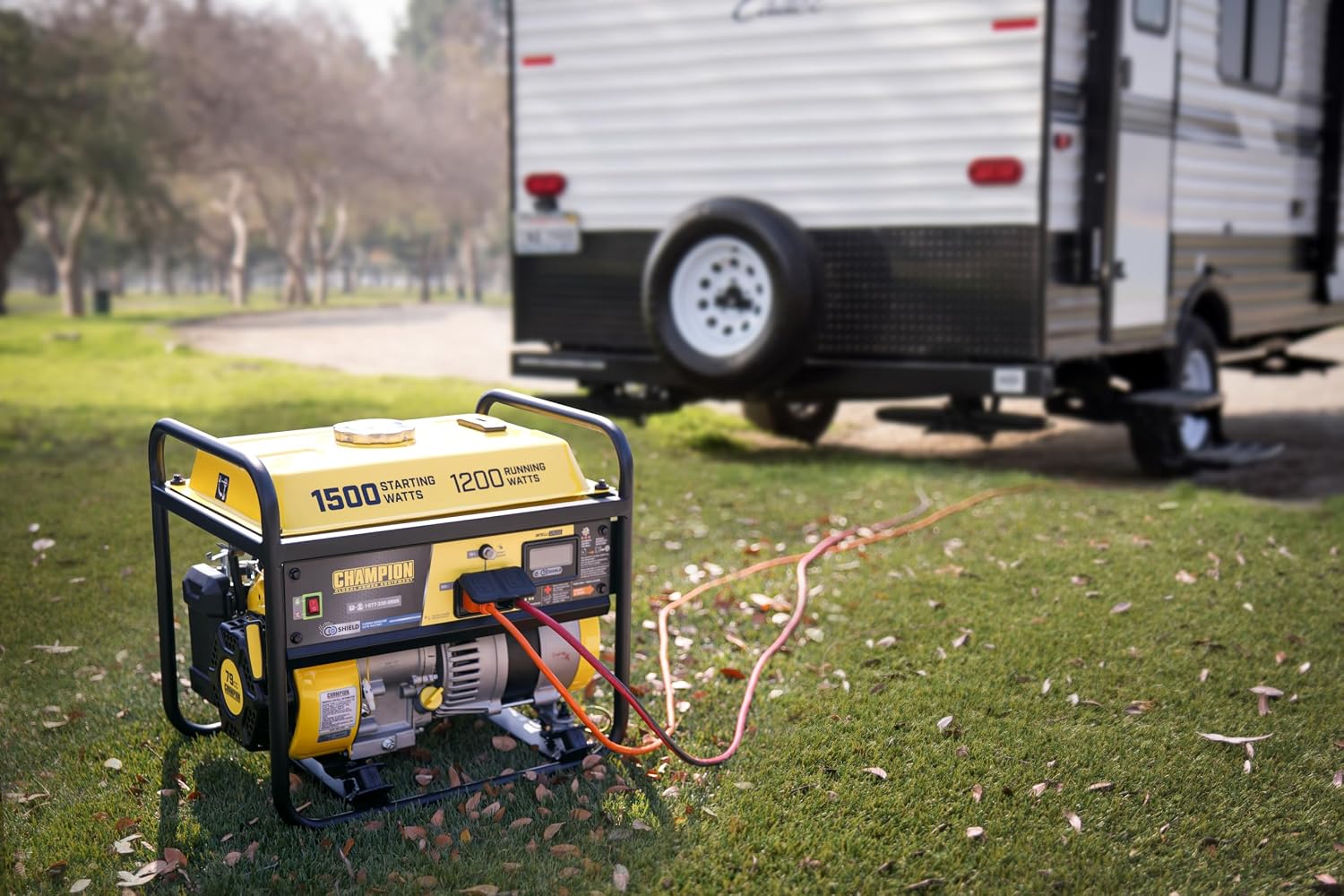 Champion Power Equipment 1500-Watt Portable Generator with Free 3-Year Warranty