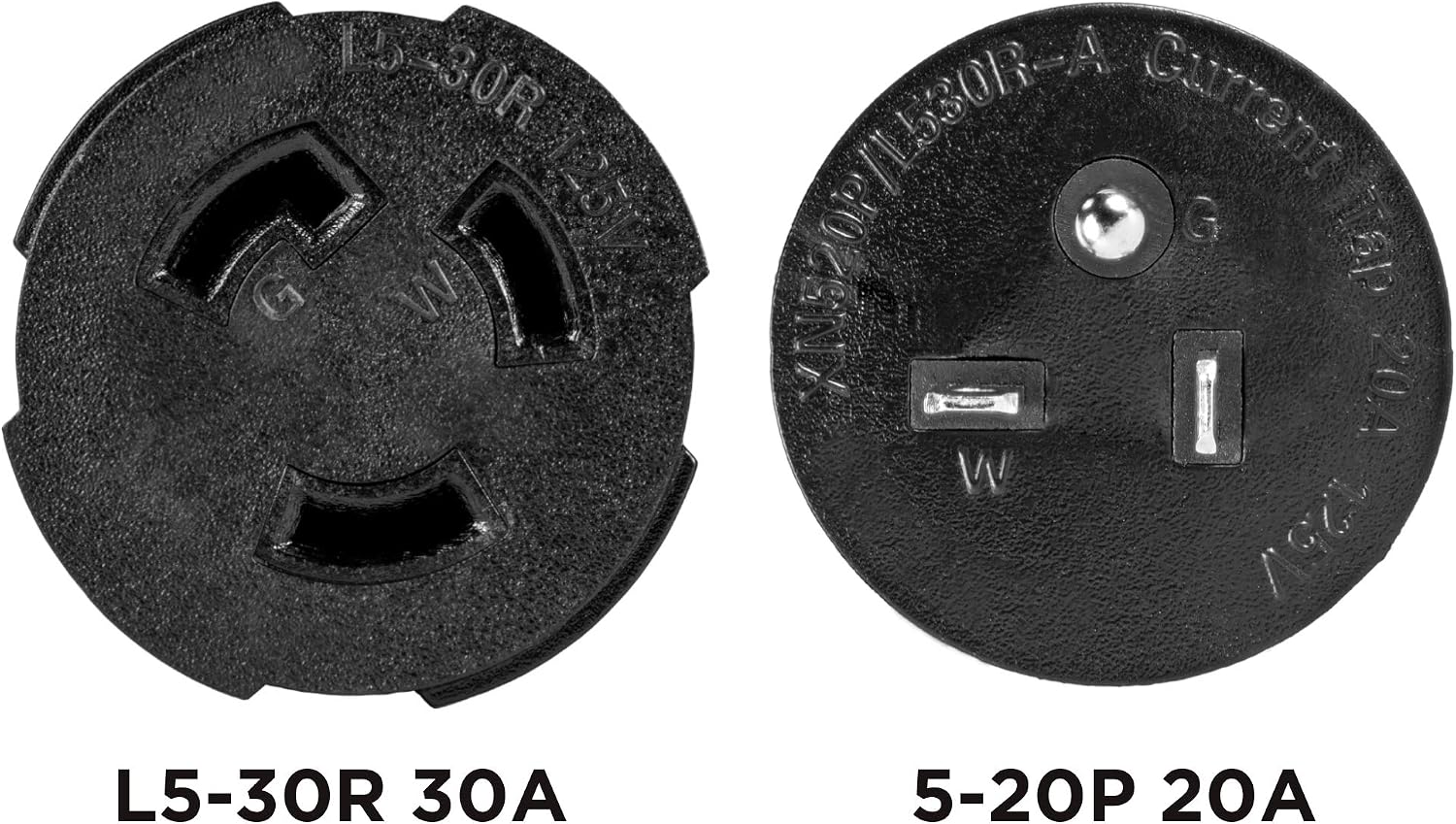 Westinghouse 30196A Generator Plug Adaptor, 30A 120V 5-20P to L5-30R