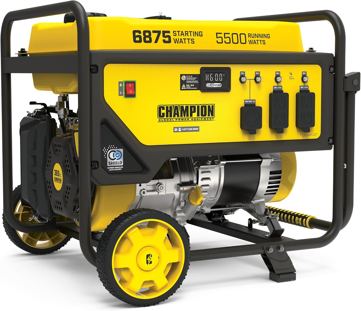 Champion Power Equipment 6875-Watt Portable Generator with Free 3-Year Warranty