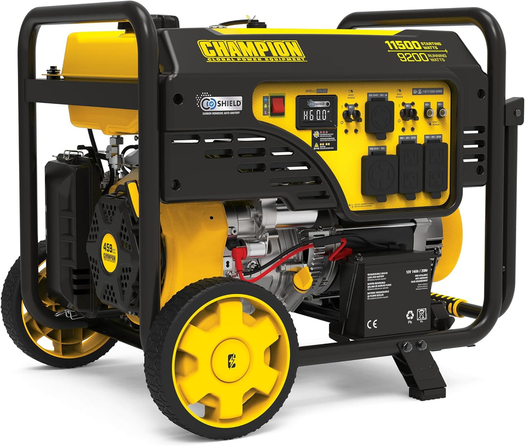 Champion Power Equipment 11,500-Watt Electric Start Home Backup Portable Generator with Free 3-Year Warranty