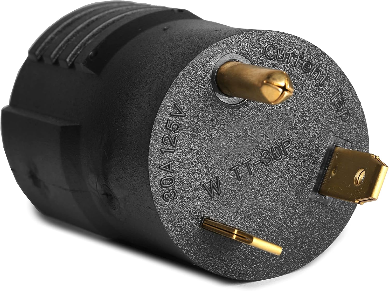 WEN GNA530 TT-30P RV Plug to NEMA L5-30R Twist-Lock Outlet 120V 30-Amp 3600-Watt Adapter