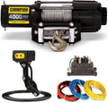 Champion Power Equipment 4000-lb. ATV/UTV Winch Kit with Mini-Rocker