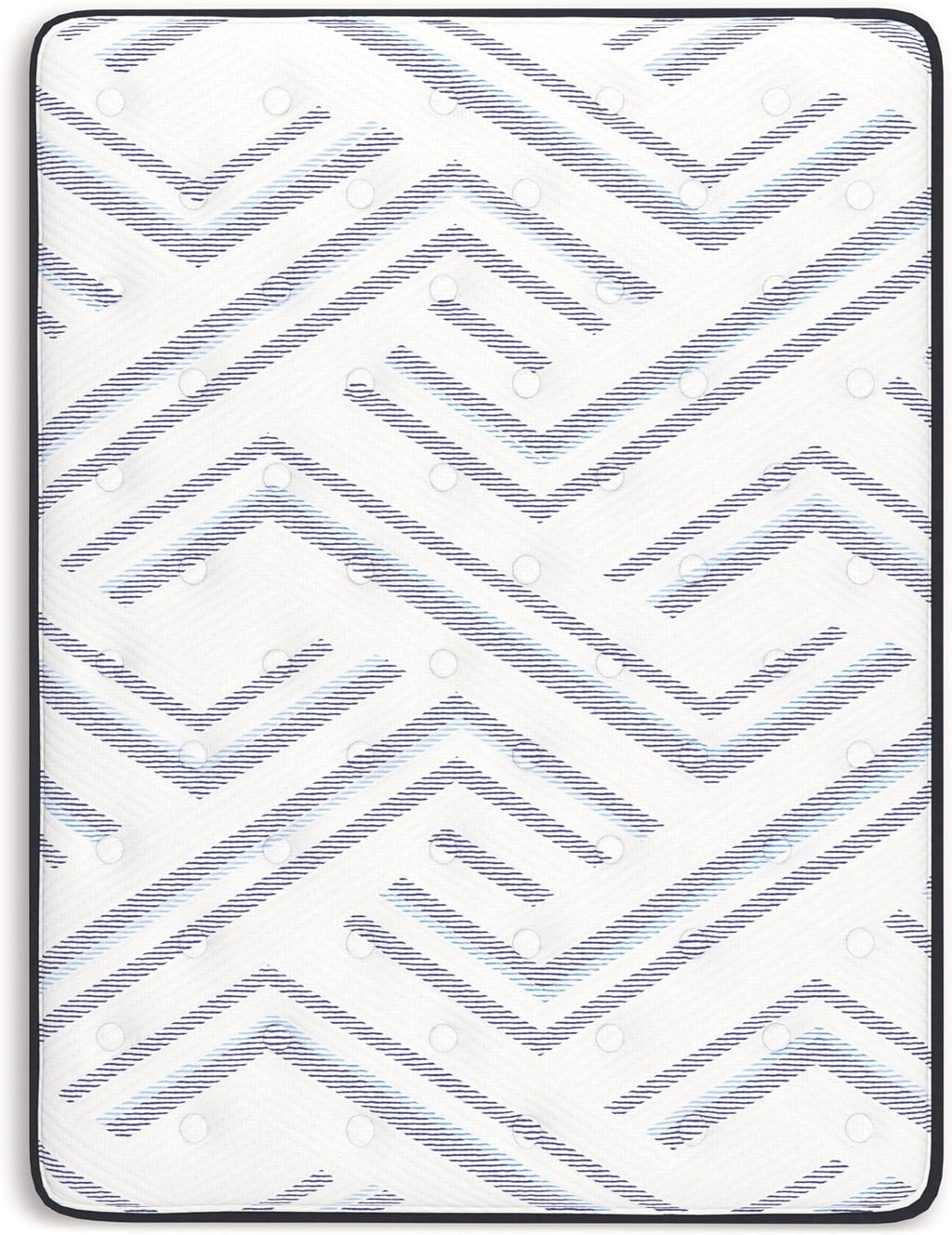 Signature Design by Ashley Chime 12 Hybrid Innerspring Queen Size Mattress, Medium Firm Feel, Gel Memory Foam for Lumbar Support, Mattress in a Box, 12 Inch