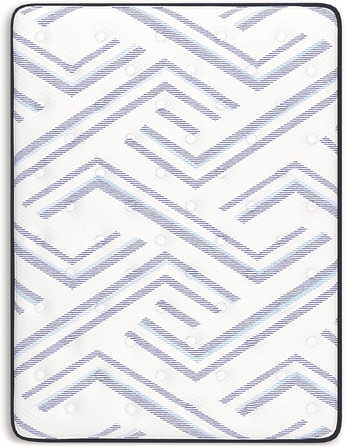 Signature Design by Ashley Chime 12 Hybrid Innerspring Queen Size Mattress, Medium Firm Feel, Gel Memory Foam for Lumbar Support, Mattress in a Box, 12 Inch