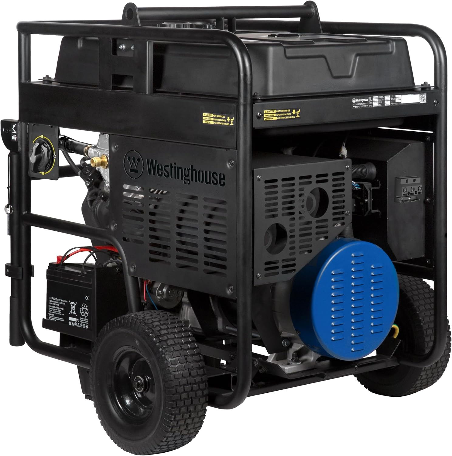 Westinghouse 28000 Peak Watt Tri-Fuel Home Backup Portable Generator, Remote Electric Start, Transfer Switch Ready, Gas, Propane, and Natural Gas Powered