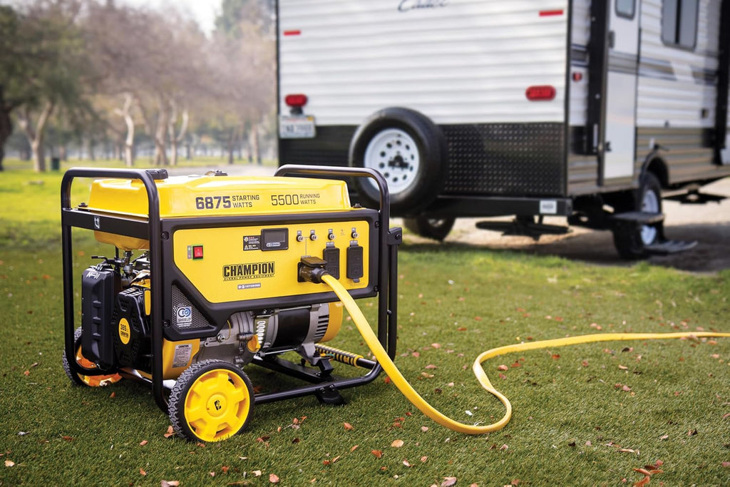 Champion Power Equipment 6875-Watt Portable Generator with Free 3-Year Warranty