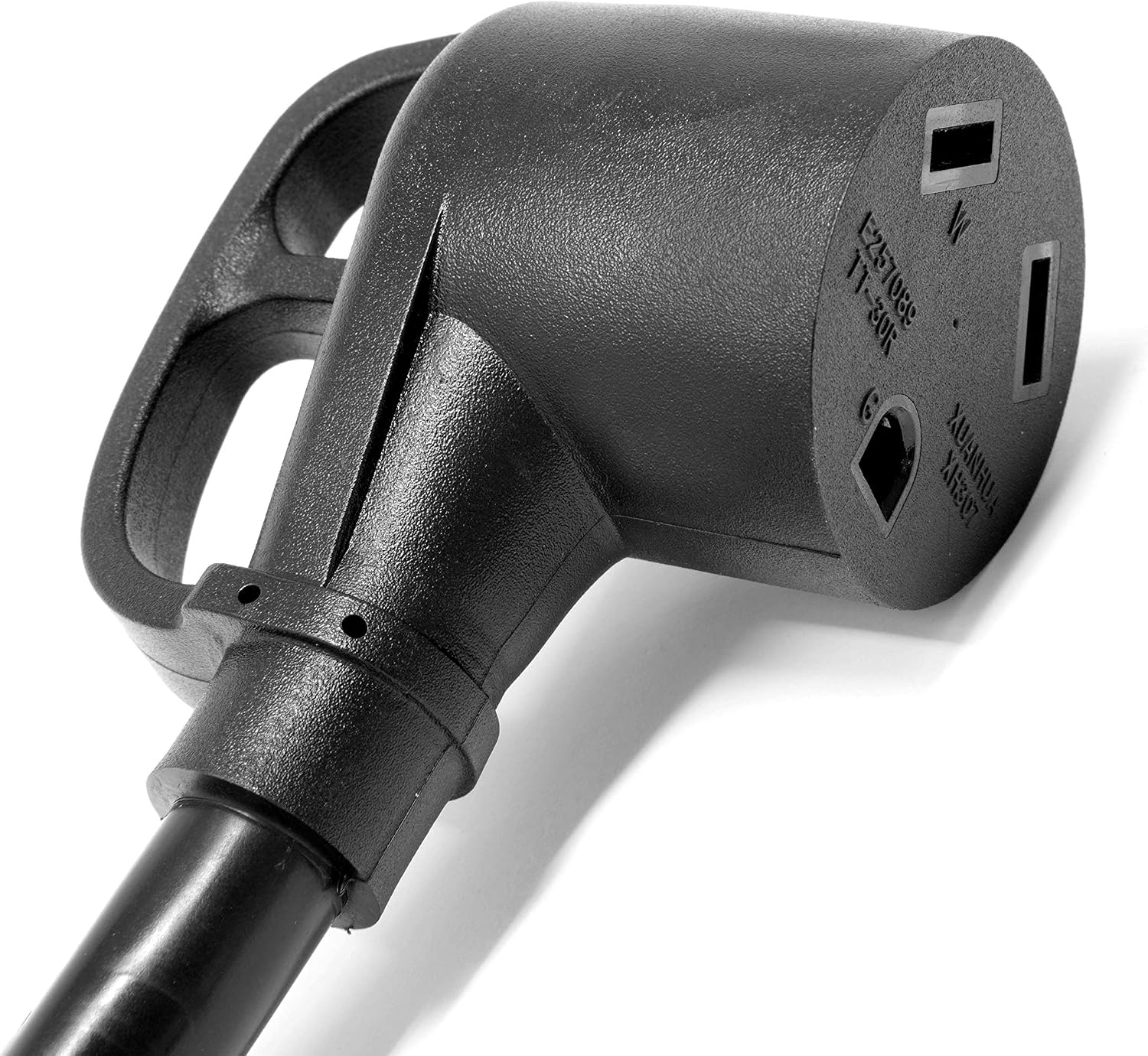 WEN PC3012 120V 15-Amp 1800-Watt Generator to RV Adapter Cord (5-15P to TT-30R), Black