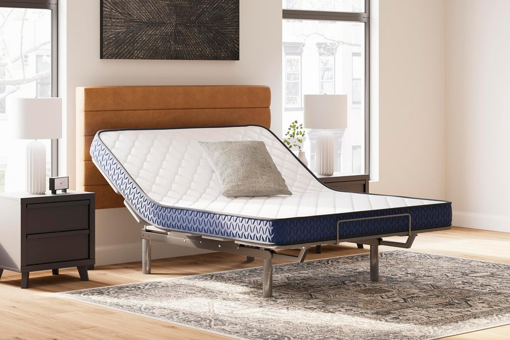 Signature Design by Ashley Twin Size Firm 6" Memory Foam Mattress, Super Soft Foam with Breathable Quilted Cover, Fiberglass-Free, Mattress in A Box, Adjustable Base Compatible, Limited Warranty