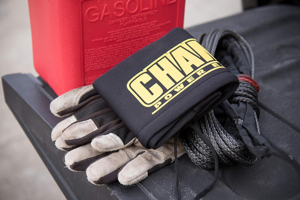 Champion Weather-Resistant Neoprene Storage Cover for Winches 4000-5000 lb.
