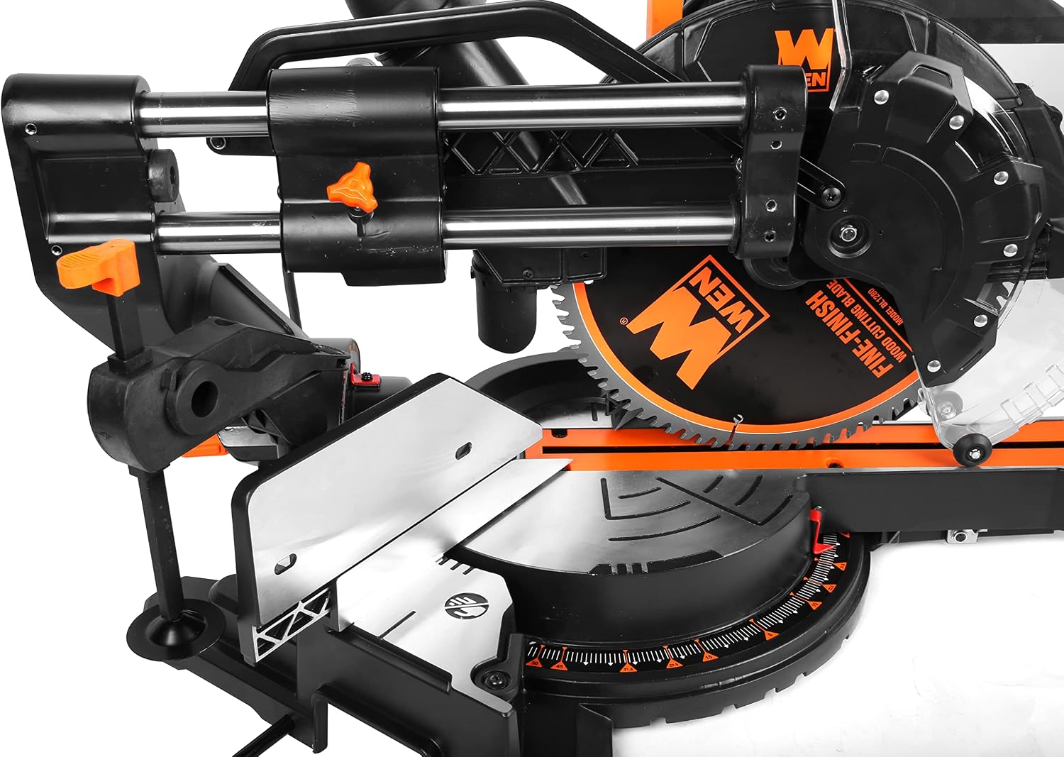 WEN MM1215 15-Amp 12-Inch Dual Bevel Sliding Compound Miter Saw with LED Cutline