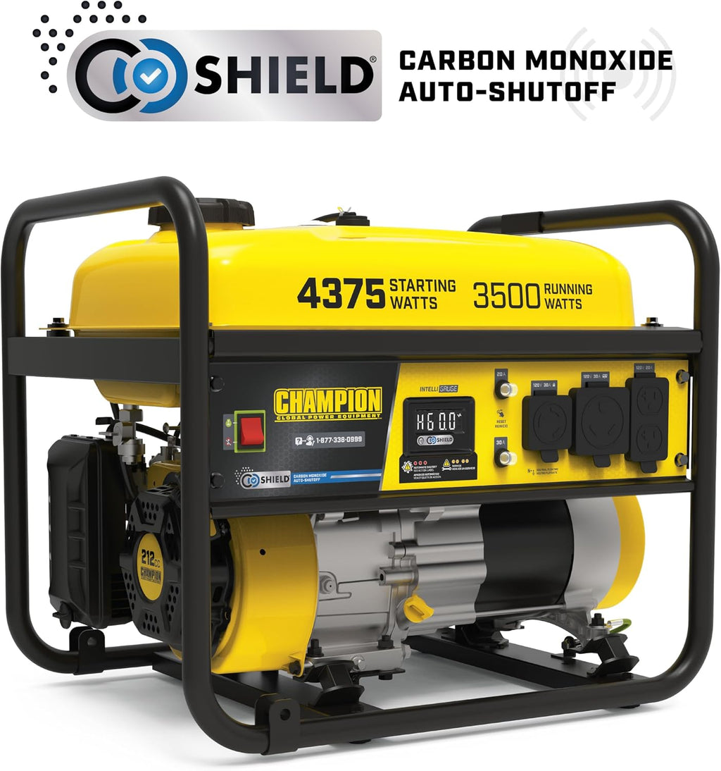 Champion Power Equipment 4375-Watt RV Ready Portable Generator with Free 3-Year Warranty