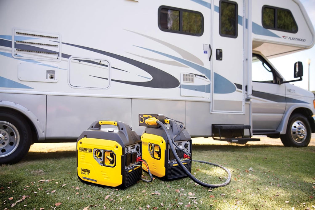 Champion Power Equipment 4000-Watt RV Ready Portable Inverter Generator with Quiet Technology and Free 3-Year Warranty