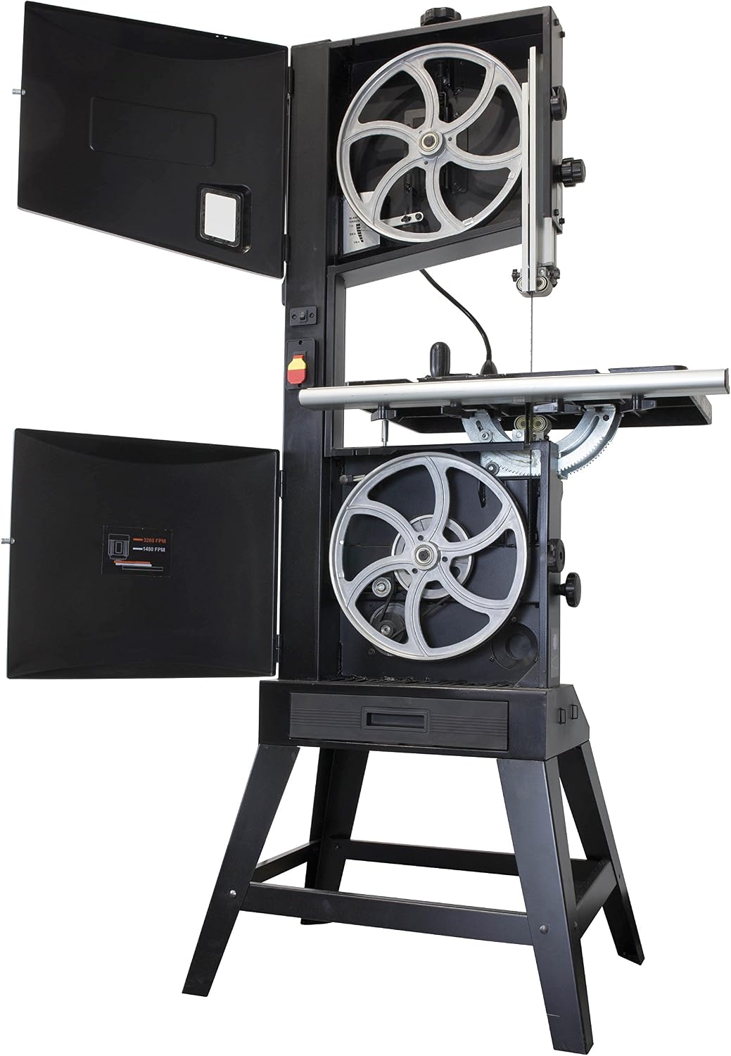 WEN (BA1487) Band Saw with Stand,Two-Speed,Black,14-Inch
