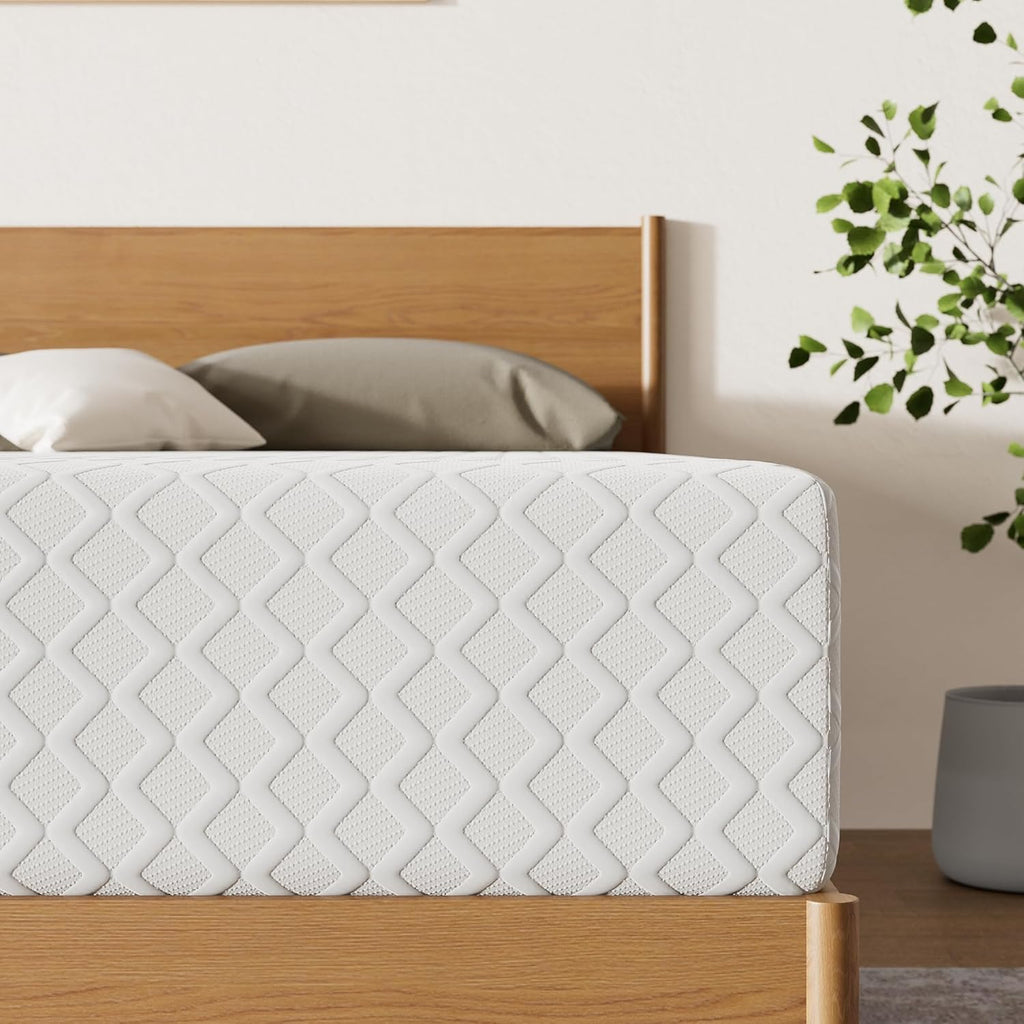 Signature Design by Ashley Chime Memory Foam 12" Twin Mattress with Thick Memory and Support Foam for Pressure Relief, Fiberglass-Free, Mattress In A Box
