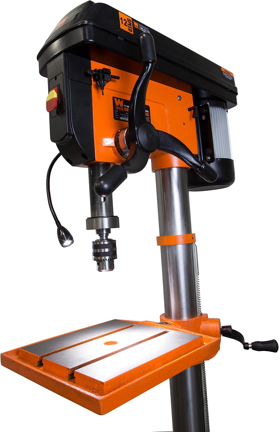 WEN 4227T 13-Amp 12-Speed Floor Standing Drill Press