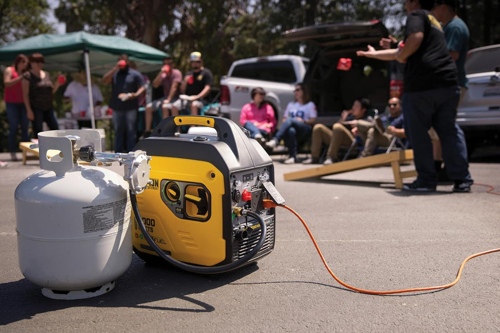 Champion Power Equipment 4000-Watt Dual Fuel RV Ready Portable Inverter Generator with Quiet Technology and Free 3-Year Warranty