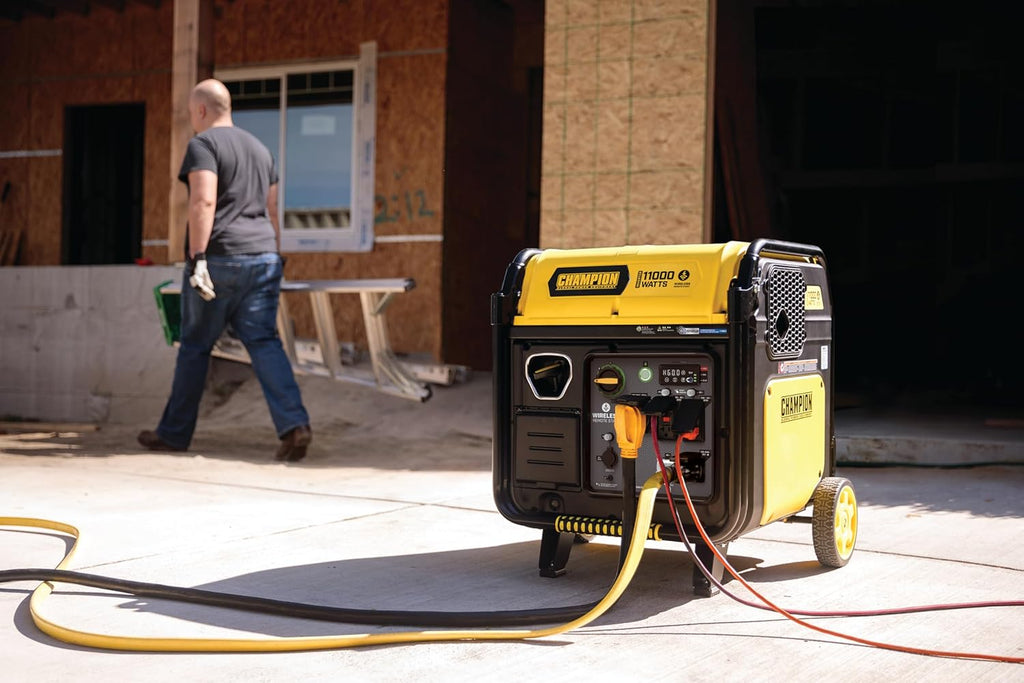Champion Power Equipment 11,000-Watt Wireless Remote Start Home Backup Portable Inverter Generator with Quiet Technology and Free 3-Year Warranty