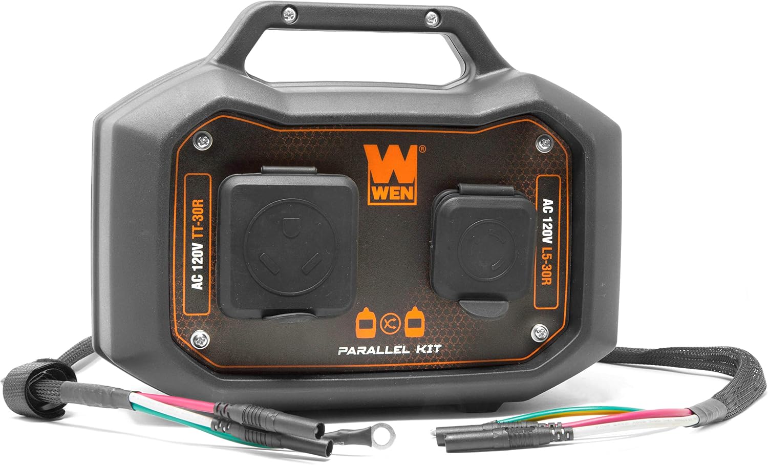WEN GNA36i 30-Amp 3600-Watt Parallel Connection Kit for Inverter Generators, Black