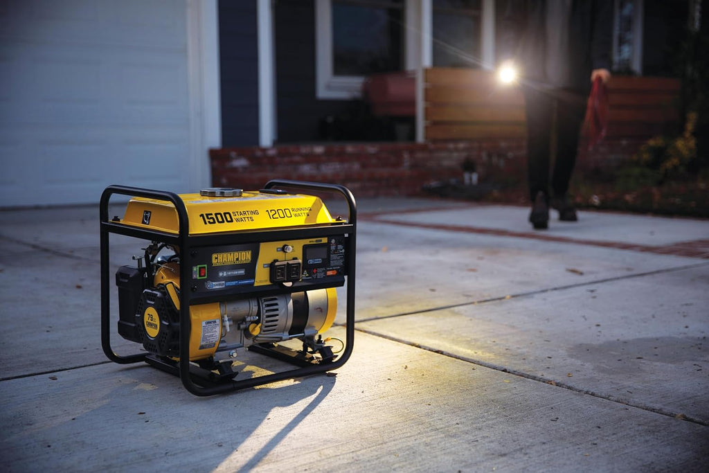 Champion Power Equipment 1500-Watt Portable Generator with Free 3-Year Warranty
