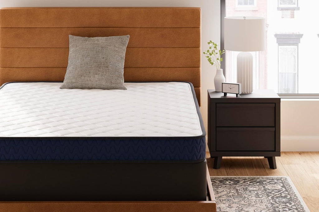 Signature Design by Ashley Twin Size Firm 6" Memory Foam Mattress, Super Soft Foam with Breathable Quilted Cover, Fiberglass-Free, Mattress in A Box, Adjustable Base Compatible, Limited Warranty