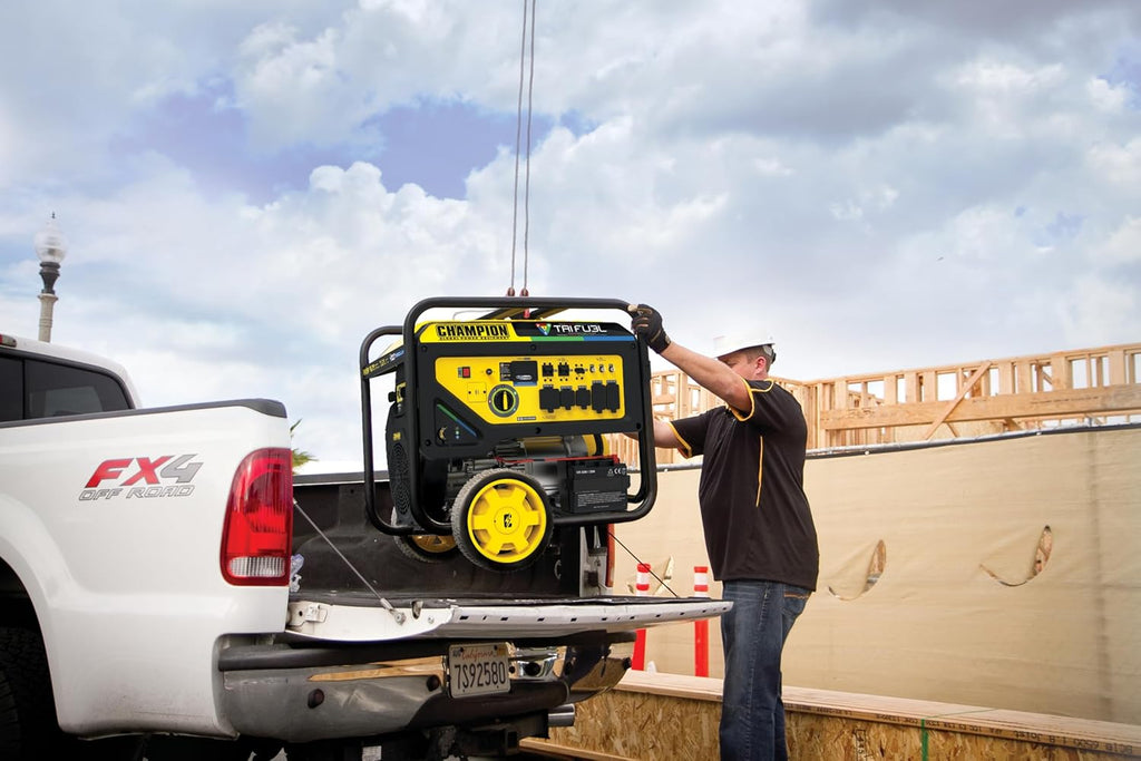Champion Power Equipment 16,875-Watt Electric Start Tri Fuel Home Backup Portable Generator, Free 3-Year Warranty