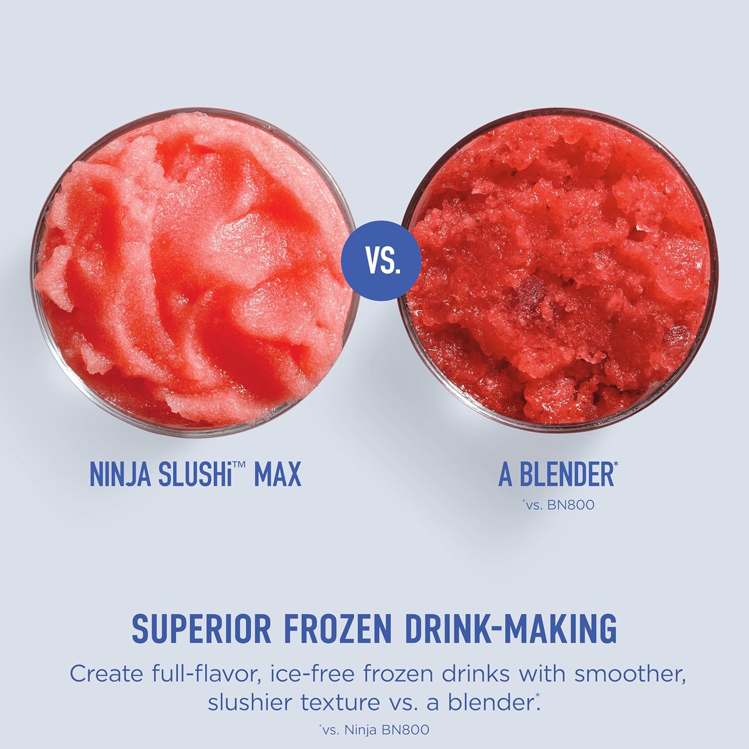 Ninja SLUSHi Max XXL Smart Frozen Drink Maker, Top Performance and Smart Technology, Party Size 150 Ounces Capacity, No Ice Needed, 6 Programs, Ideal Temp and Texture up to 12 Hours, Peach, FS605