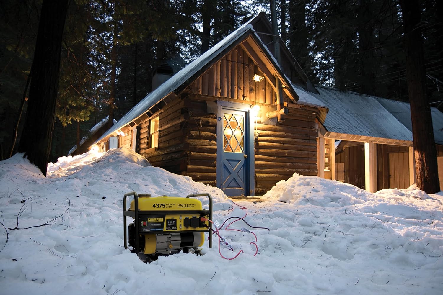 Champion Power Equipment 4375-Watt RV Ready Portable Generator with Free 3-Year Warranty
