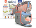 Ninja SLUSHi Max XXL Smart Frozen Drink Maker, Top Performance and Smart Technology, Party Size 150 Ounces Capacity, No Ice Needed, 6 Programs, Ideal Temp and Texture up to 12 Hours, Peach, FS605