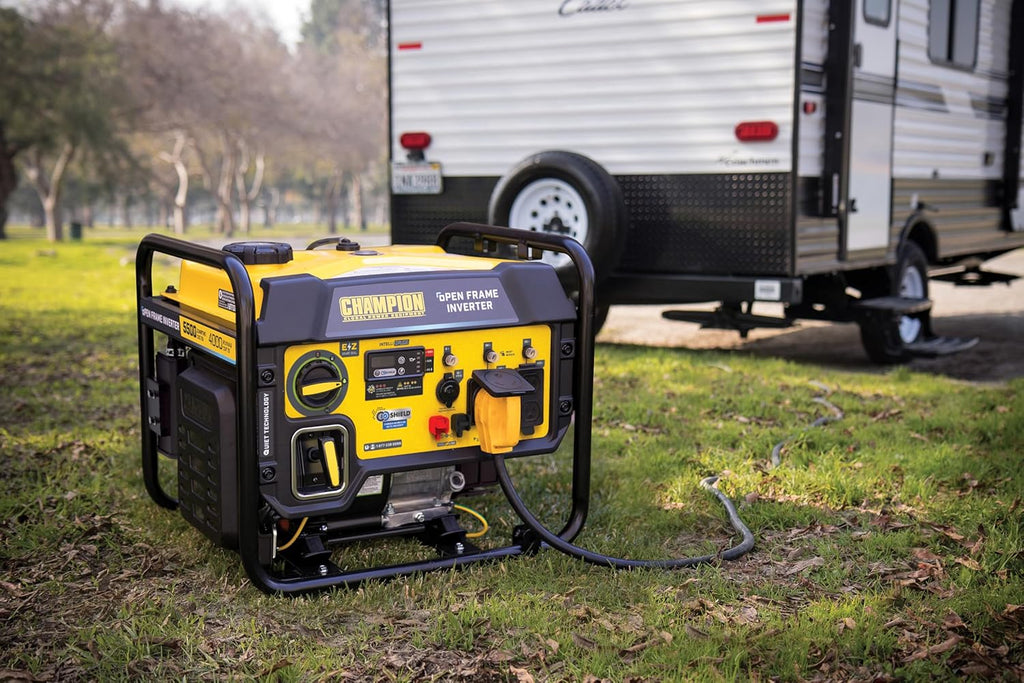 Champion Power Equipment 5500-Watt RV Ready Portable Generator | Open Frame Inverter, Quiet Technology, 3-Year Warranty, CARB Compliant