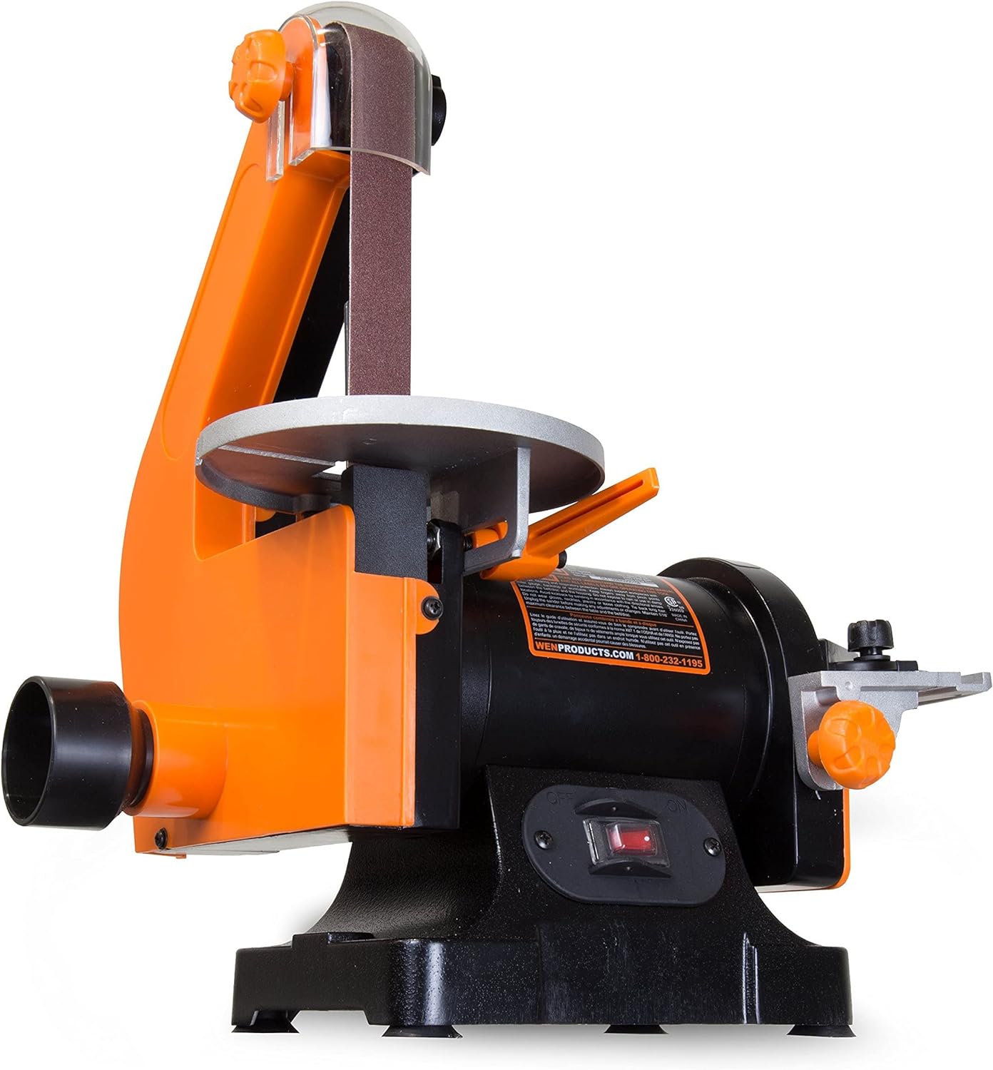 WEN Benchtop Belt and Disc Sander with 1 x 30 in. Belt and 5 in. Sanding Disc (6515T)