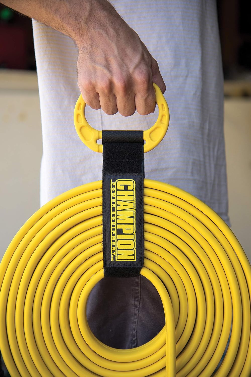 Champion Power Equipment Heavy Duty Hook and Loop Storage Strap