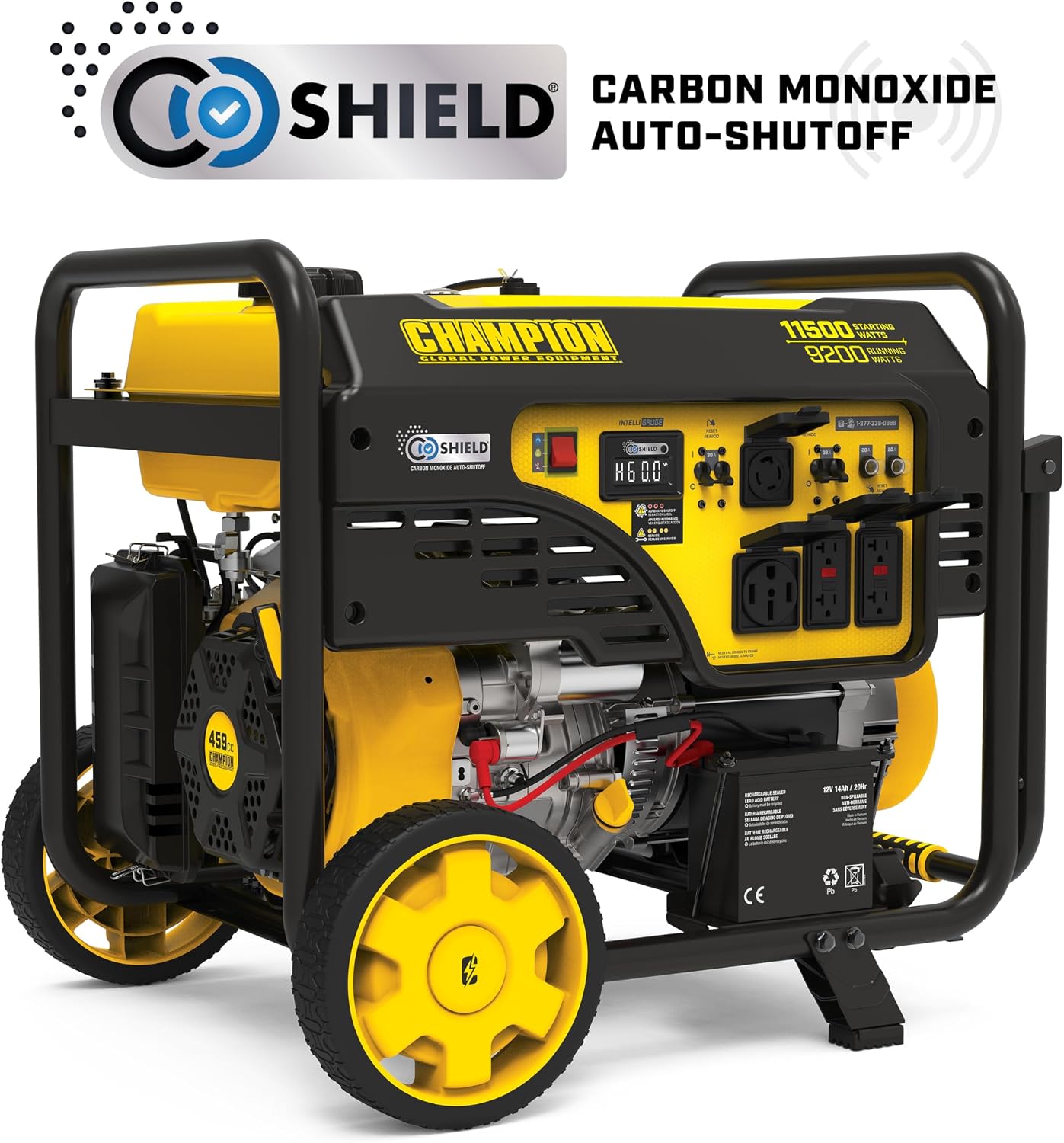 Champion Power Equipment 11,500-Watt Electric Start Home Backup Portable Generator with Free 3-Year Warranty
