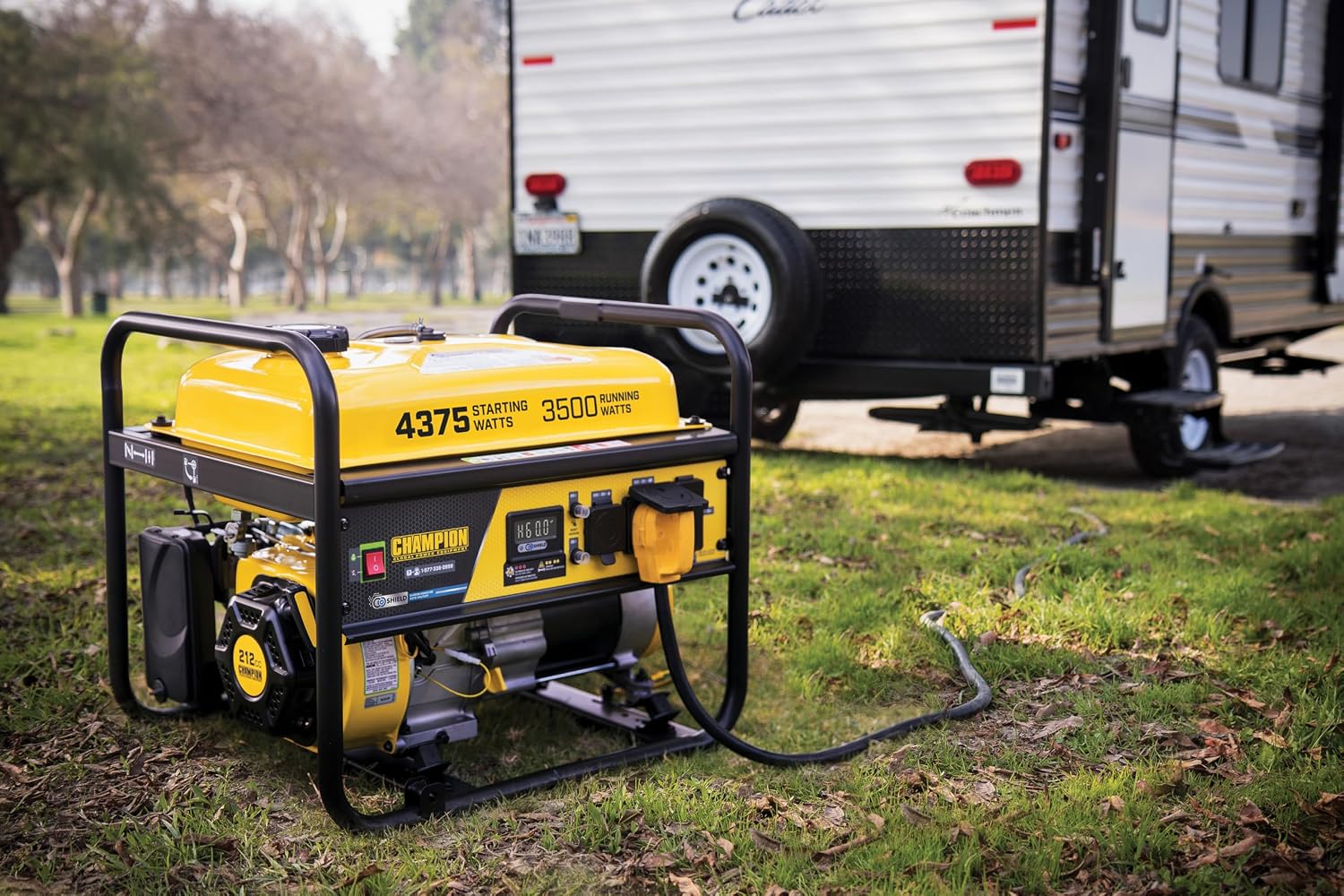 Champion Power Equipment 4375-Watt RV Ready Portable Generator with Free 3-Year Warranty