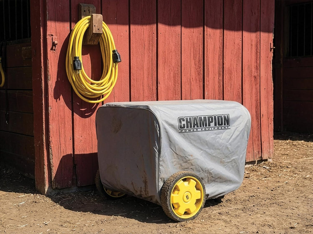 Champion Power Equipment Weather-Resistant Storage Cover for 4800-11,500-Watt Portable Generators