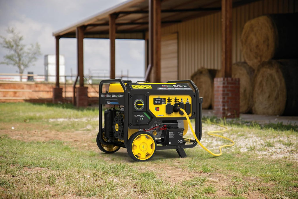 Champion Power Equipment 11,500-Watt Electric Start Dual Fuel Home Backup Portable Generator with Free 3-Year Warranty