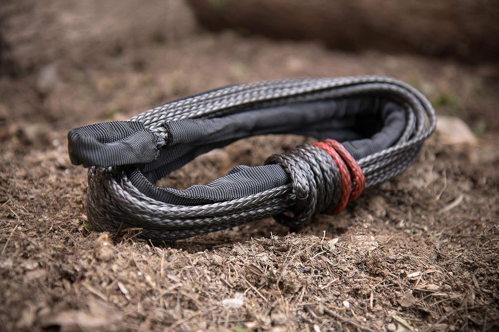 Champion 46-Foot Gray Dyneema® Synthetic Winch Rope for 2000-3500-lb. ATV/UTV Winches