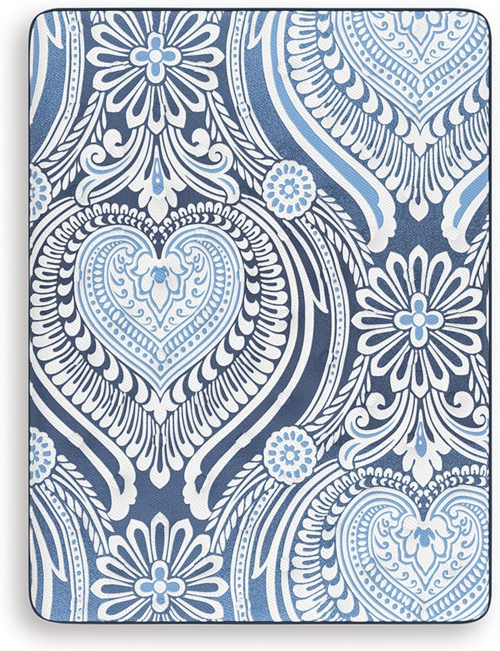 Signature Design by Ashley Plush Luxe 2.0 15 Inch Breathable Gel Latex Memory Foam Hybrid Mattress with Edge Support for Cool Sleep and Pressure Relief, Queen, Fiberglass-Free, Mattress in A Box