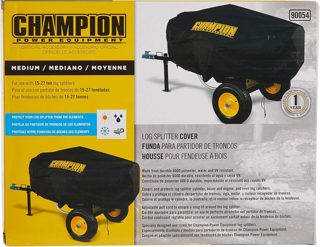 Champion Weather-Resistant Storage Cover for 15-27-Ton Log Splitters