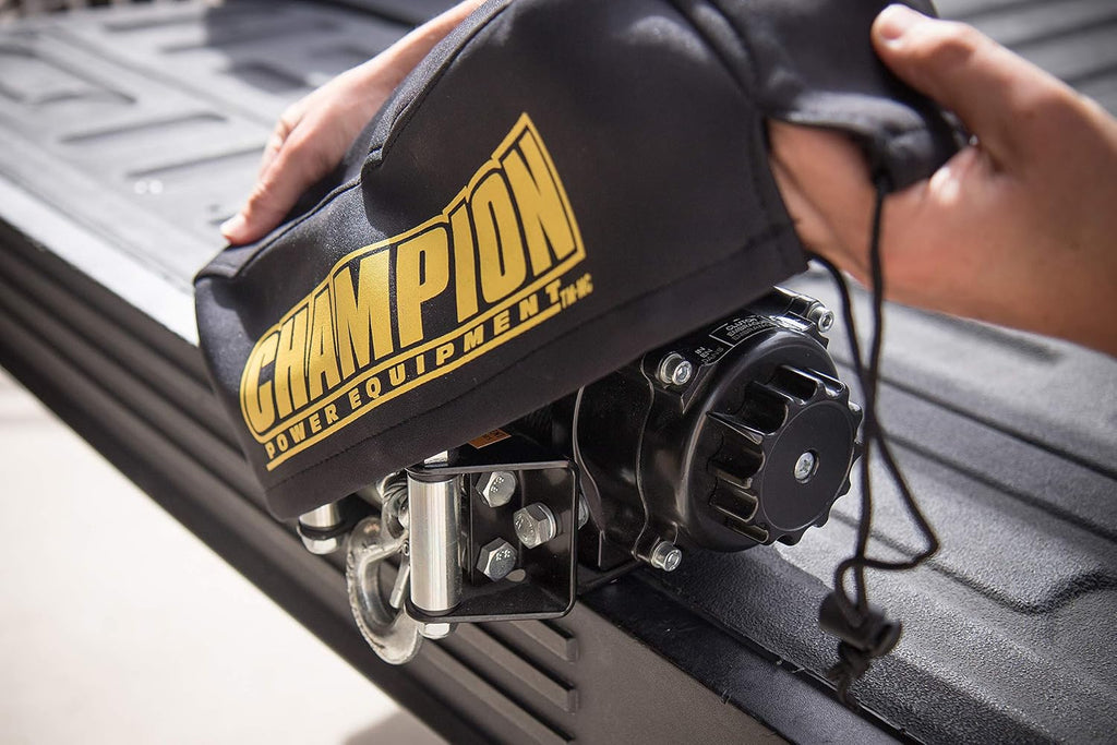 Champion Power Equipment 18030 Neoprene Winch Cover for Winches 2000-3500 lb.