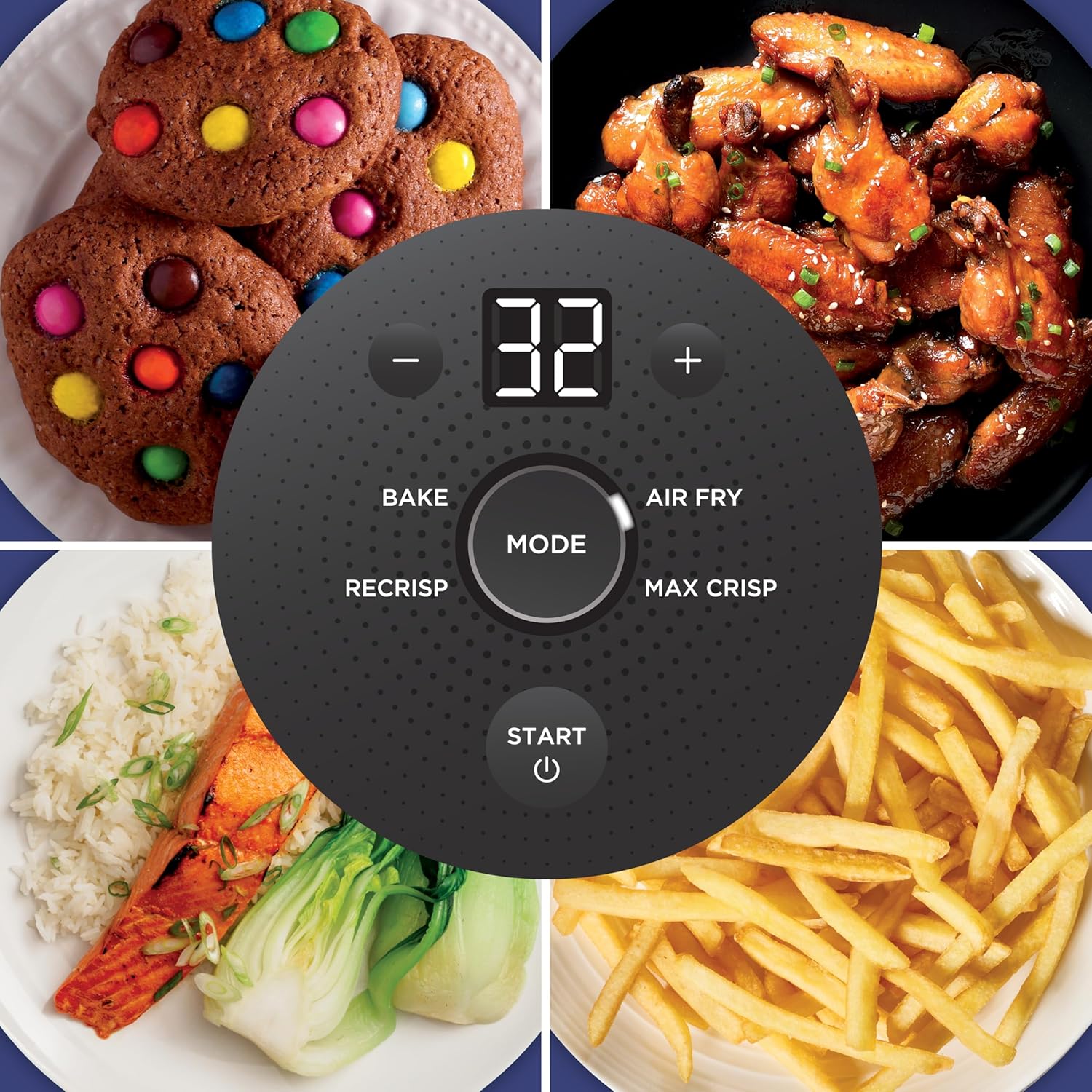 Ninja Crispi 4-in-1 Glass Air Fryer | 450°F | Non-Toxic | 4QT & 6-Cup Glass Containers w/Lids | Microwave, Freezer, Dishwasher Safe | Max Crisp, Air Fry, Bake, Recrisp | Frosted Lilac | FN101PR