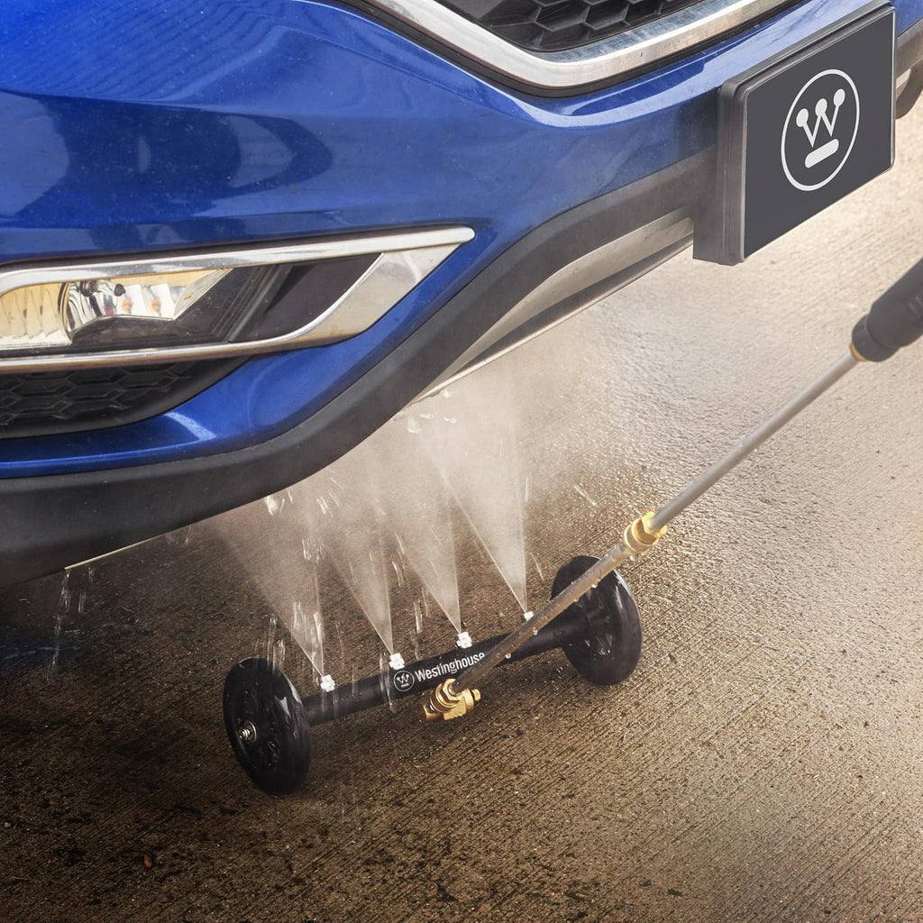 Westinghouse Universal 16" Pressure Washer Undercarriage Cleaner and Water Broom Attachment - 4400 PSI, 1/4" Connector - for Gas and Electric Pressure Washers
