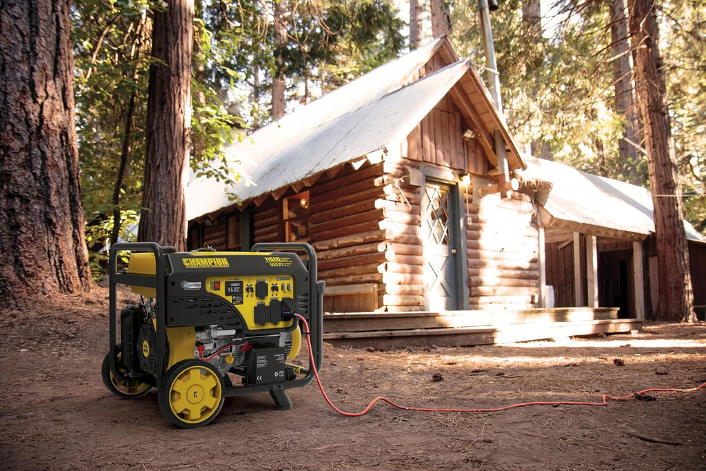 Champion Power Equipment 11,500-Watt Electric Start Home Backup Portable Generator with Free 3-Year Warranty