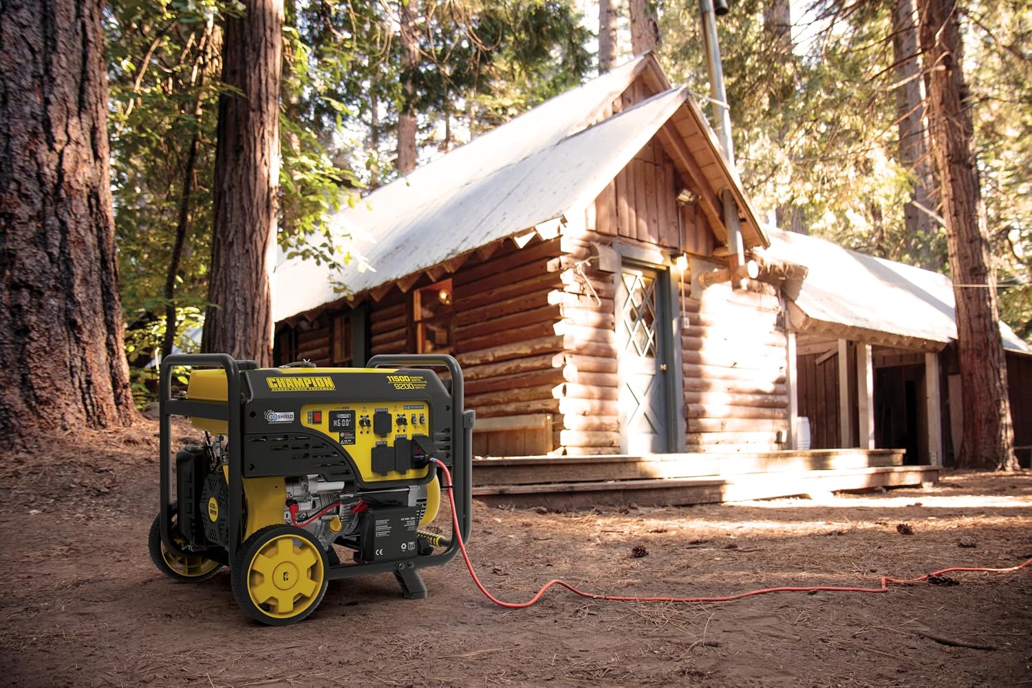 Champion Power Equipment 11,500-Watt Electric Start Home Backup Portable Generator with Free 3-Year Warranty