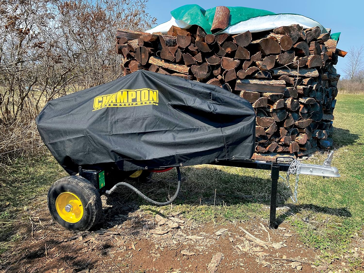 Champion Power Equipment Weather-Resistant Storage Cover for 30-37-Ton Log Splitters